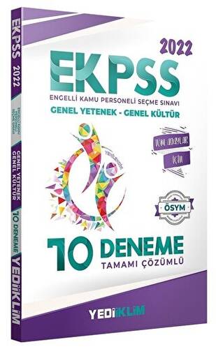 2022 EKPSS Genel Yetenek Genel Kültür 10 Deneme Çözümlü - 1