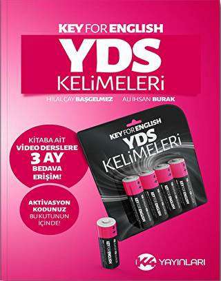 2022 English Akıllı Defter ile YDS Kelime Dopingi - Aktivasyon Kodu - 1