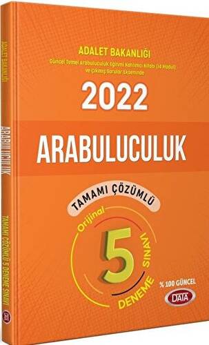 2022 GYS Adalet Bakanlığı Arabuluculuk 5 Deneme Çözümlü Görevde Yükselme - 1