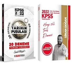 2022 Hangi KPSS Tarih 15 Deneme - Doğru Tercih Tarihin Pusulası 20 Deneme 2`li Set - 1