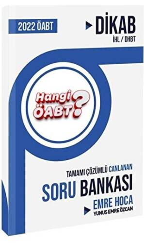 2022 Hangi ÖABT DİKAB İHL DHBT Tamamı Çözümlü Canlanan Soru Bankası - 1