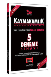 2022 Kaymakamlık Tamamı Çözümlü 5 Deneme - Yargı Yayınevi