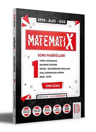 2023 KPSS ALES DGS MatematiX Soru Fasikülleri 1 - 1