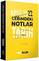 2022 KPSS Cebimdeki Notlar Tarih Kitapçığı - 1