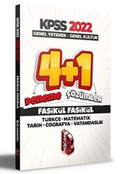 2022 KPSS Eğitim Bilimleri 4+1 Fasikül Deneme - 1