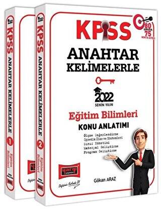 2022 KPSS Eğitim Bilimleri Anahtar Kelimelerle Konu Anlatımı 2 Kitap Set - 1