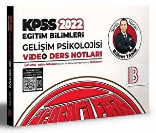 2022 KPSS Eğitim Bilimleri Gelişim Psikolojisi Video Ders Notları - 1