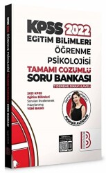 2022 KPSS Eğitim Bilimleri Öğrenme Psikolojisi Tamamı Çözümlü Soru Bankası 7 Deneme İlaveli - 1