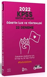 2022 KPSS Eğitim Bilimleri Öğretim İlke ve Yöntemleri 22 Deneme - 1