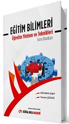 KPSS Eğitim Bilimleri Öğretim Yöntem ve Teknikleri Tamamı Çözümlü Soru Bankası - 1