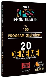 2022 KPSS Eğitim Bilimleri Program Geliştirme %100 20 Deneme Çözümlü - Yargı Yayınevi