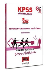 2022 KPSS Eğitim Bilimleri Program ve Materyal Geliştirme Anahtar Hocaların Ders Notları - 1