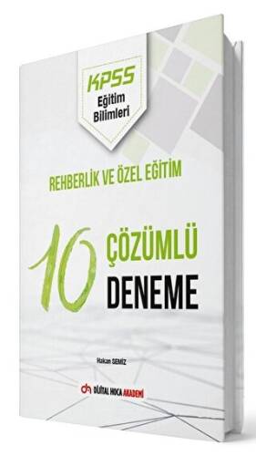 2022 KPSS Eğitim Bilimleri Rehberlik ve Özel Eğitim Çözümlü 10 Deneme - 1