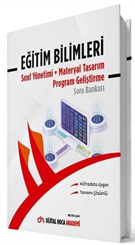 KPSS Eğitim Bilimleri Sınıf Yönetimi - Materyal Tasarım - Program Geliştirme Tamamı Çözümlü Soru Bankası - 1