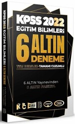 2022 KPSS Eğitim Bilimleri Tamamı Çözümlü 6 Altın Deneme - 1