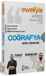 2022 KPSS Evveliyat Lisans Genel Kültür Coğrafya Video Çözümlü Soru Bankası - 1