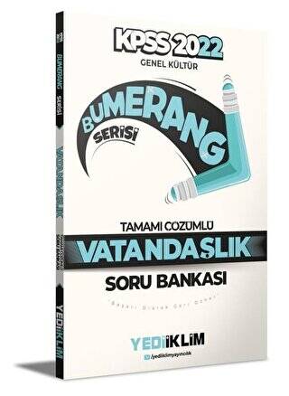 2022 KPSS Genel Kültür Bumerang Vatandaşlık Tamamı Çözümlü Soru Bankası - 1