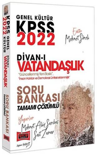 2022 KPSS Genel Kültür Divan-ı Vatandaşlık Tamamı Çözümlü Soru Bankası - 1