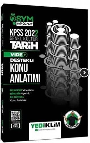 2022 KPSS Genel Kültür ÖSYM Ne Sorar Tarih Video Destekli Konu Anlatımı - 1