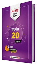 KPSS Genel Kültür Tarih Tamamı Çözümlü 20 Deneme - 1