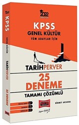 2022 KPSS Genel Kültür TarihPerver Tamamı Çözümlü 25 Deneme - Yargı Yayınevi