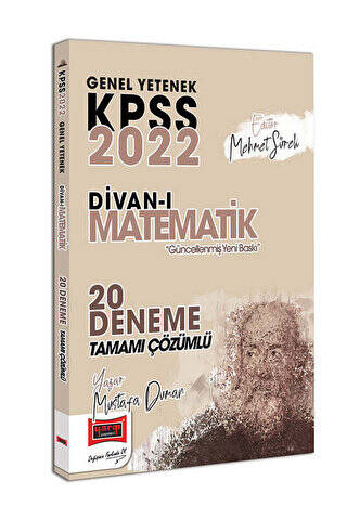 2022 KPSS Genel Yetenek Divan-ı Matematik Tamamı Çözümlü 20 Deneme - 1