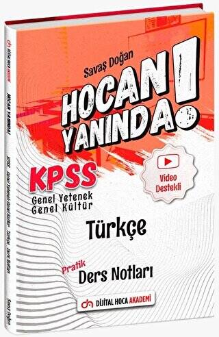 KPSS Genel Yetenek Genel Kültür Türkçe Pratik Ders Notu - 1