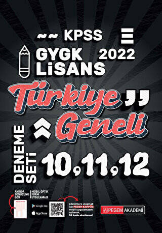 2022 KPSS Genel Yetenek Genel Kültür Türkiye Geneli 10-11-12 3`lü Deneme - 1