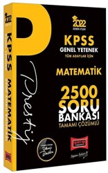 2022 KPSS Genel Yetenek Matematik Prestij Seri Tamamı Çözümlü 2500 Soru Bankası - Yargı Yayınevi