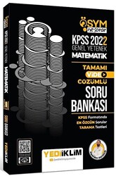 2022 KPSS Genel Yetenek Ösym Ne Sorar Matematik Tamamı Video Çözümlü Soru Bankası - 1