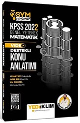 2022 KPSS Genel Yetenek Ösym Ne Sorar Matematik Video Destekli Konu Anlatımı - 1