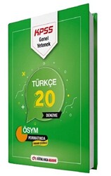 KPSS Genel Yetenek Türkçe Tamamı Çözümlü 20 Deneme - 1