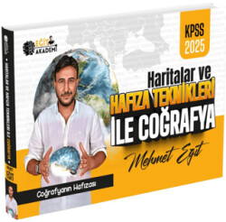 Mehmet Eğit MEB-AGS KPSS Haritalar ve Hafıza Teknikleriyle Coğrafya - 1
