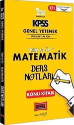 2022 KPSS Lisans Genel Yetenek Matematik Kısa ve Öz Ders Notları - Yargı Yayınevi