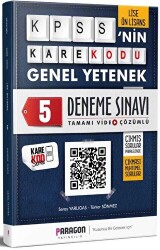 2022 KPSS Lise Ön Lisans KareKod Genel Yetenek 5 Deneme Çözümlü - 1