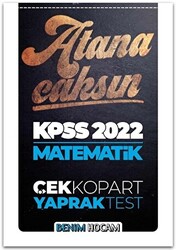2022 KPSS Matematik Çek Kopart Yaprak Test - 1