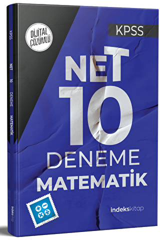 2022 KPSS Matematik Net 10 Deneme Dijital Çözümlü - 1