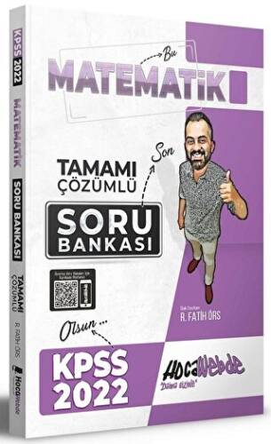 2022 KPSS Matematik Soru Bankası Çözümlü - 1