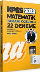 2022 KPSS Matematik Tamamı Çözümlü 22 Deneme - 1