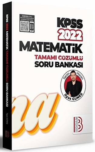 2022 KPSS Matematik Tamamı Çözümlü Soru Bankası - 1