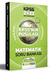 2022 KPSS` nin Pusulası Matematik Soru Bankası Çözümlü - 1