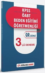 KPSS ÖABT Beden Eğitimi Öğretmenliği QR Çözümlü 3`lü Deneme Akademi - 1