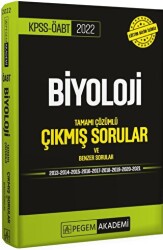 2022 KPSS-ÖABT Biyoloji Tamamı Çözümlü Çıkmış Sorular ve Benzer Sorular - 1