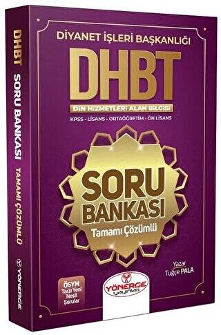 DHBT Soru Bankası Çözümlü - 1