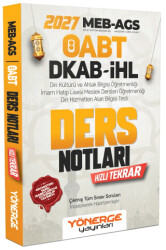 ÖABT Din Kültürü ve Ahlak Bilgisi ve DHBT Ders Notları - Yönerge Yayınları