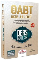 ÖABT Din Kültürü ve Ahlak Bilgisi ve DHBT Ders Notları - 1