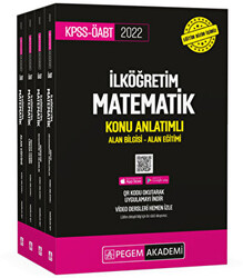 2022 KPSS-ÖABT İlköğretim Matematik Konu Anlatımlı Alan Bilgisi - Alan Eğitimi - 1