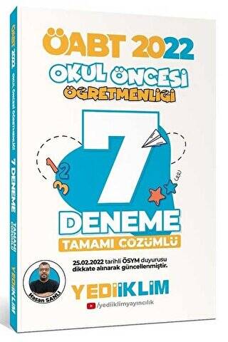 2022 KPSS ÖABT Okul Öncesi Öğretmenliği Tamamı Çözümlü 7 Deneme - 1