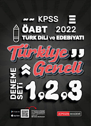 2022 KPSS ÖABT Türk Dili ve Edebiyatı 1-2-3 3`lü Deneme - 1