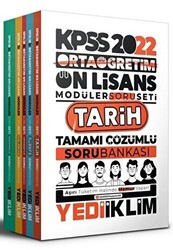 2022 KPSS Ortaöğretim Lise Ön Lisans GYGK Soru Bankası Çözümlü Modüler Set - 1